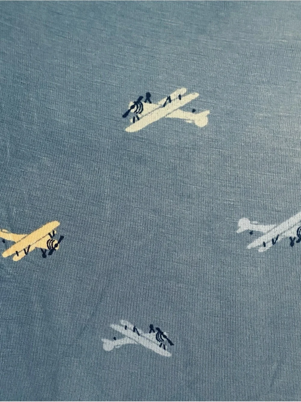Carter's Navy and Light Blue Boy’s Airplane Sleep Set